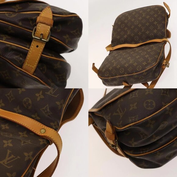 LOUIS VUITTON Monogram Saumur 30 Shoulder Bag M42256 LV Auth am8612 - Picture 13 of 15
